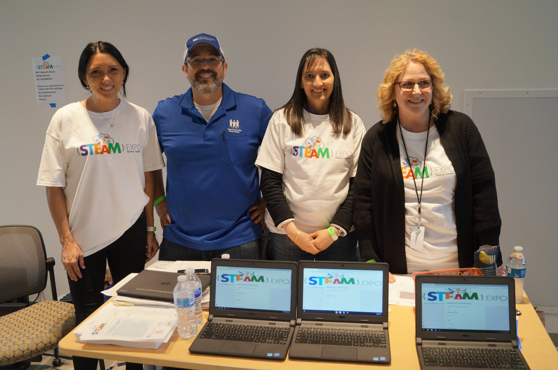 Staff at Steam Expo